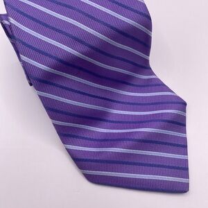 Brooks Brothers Lavender and Violet Striped Tie